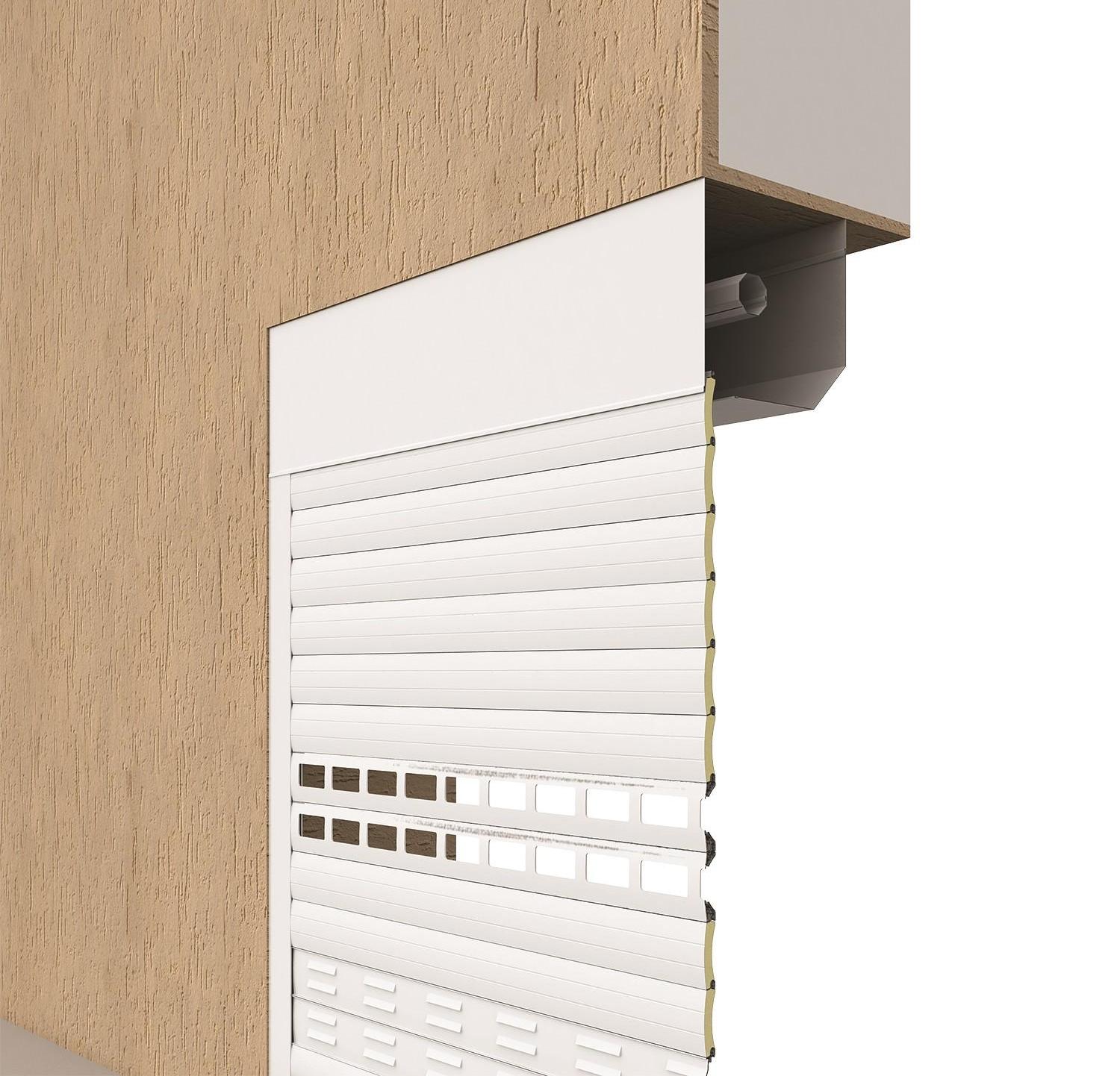 Встроенный монтаж коробом внутрь